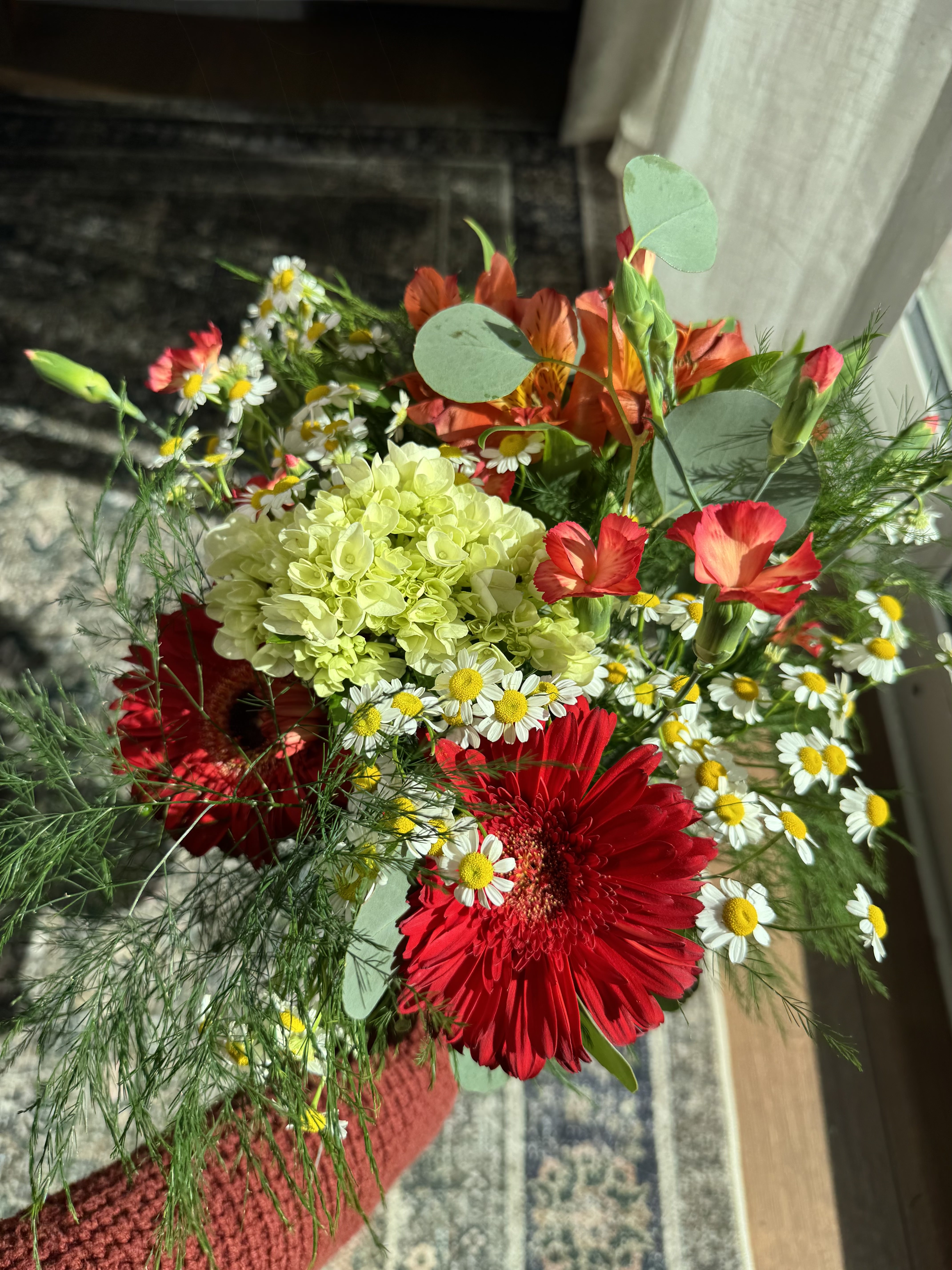 Custom bouquet arrangement