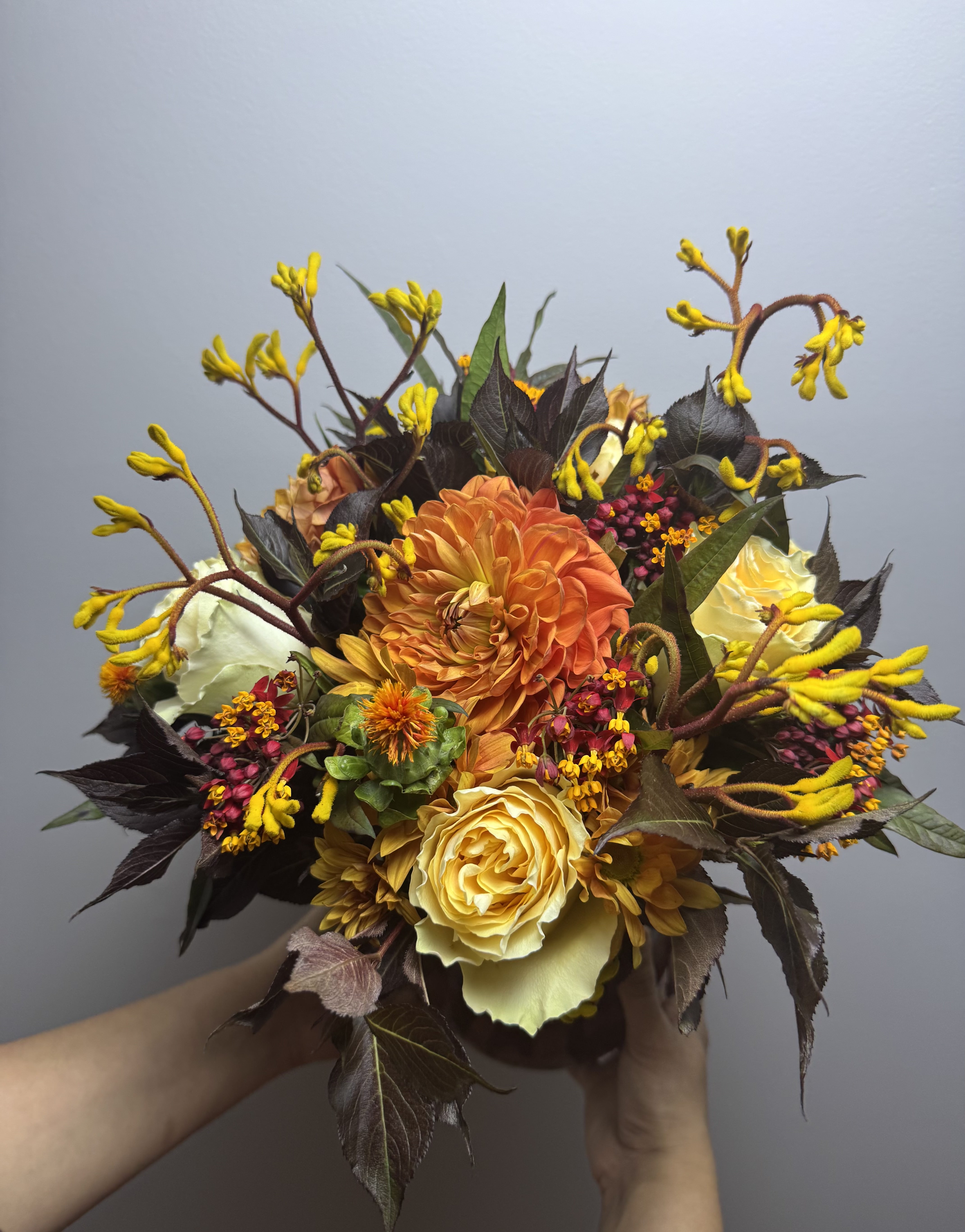 Custom bouquet arrangement